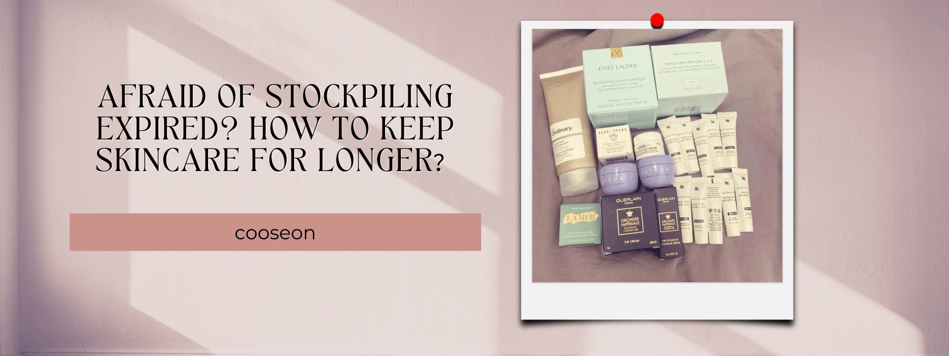 Afraid Of Stockpiling Expired? How to Keep Skincare For Longer？ - 1st Mini Skincare Fridges With LED Mirror | COOSEON®