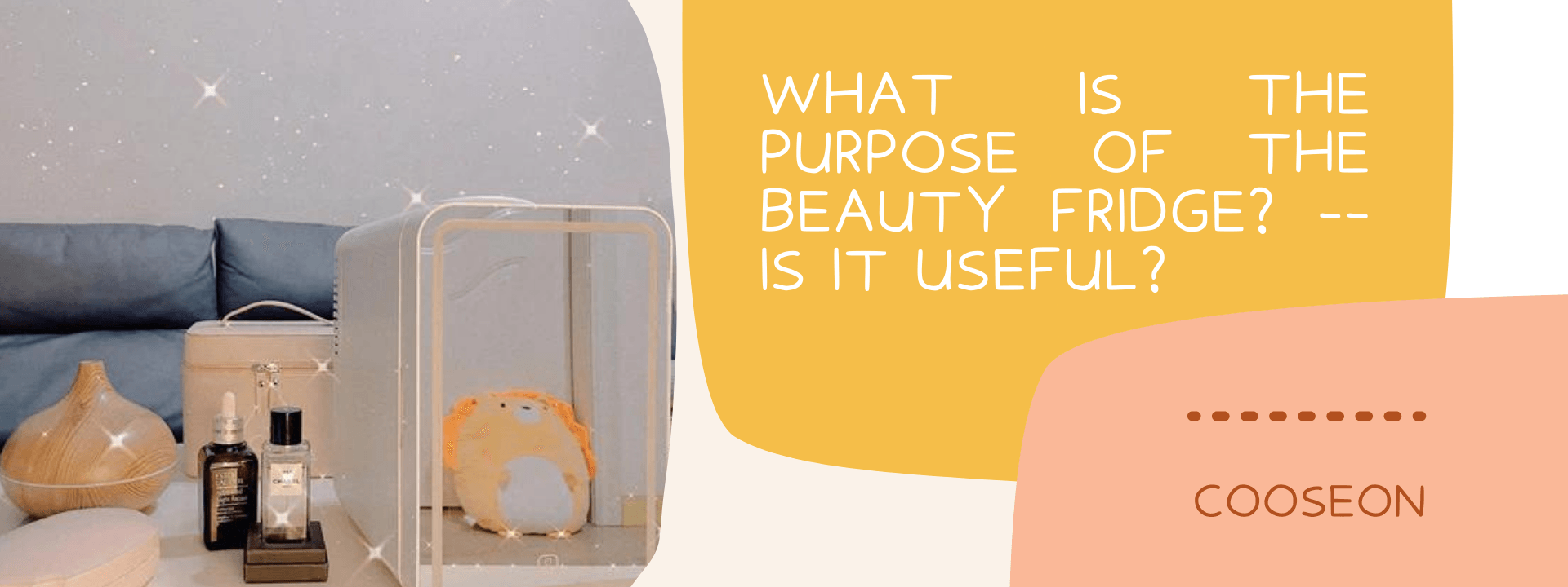 What is the purpose of the beauty fridge? -- Is it Useful? - 1st Mini Skincare Fridges With LED Mirror | COOSEON®