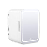 COOSEON® 4L Mini Beauty Fridge - White - 1st Mini Skincare Fridges With LED Mirror | COOSEON®