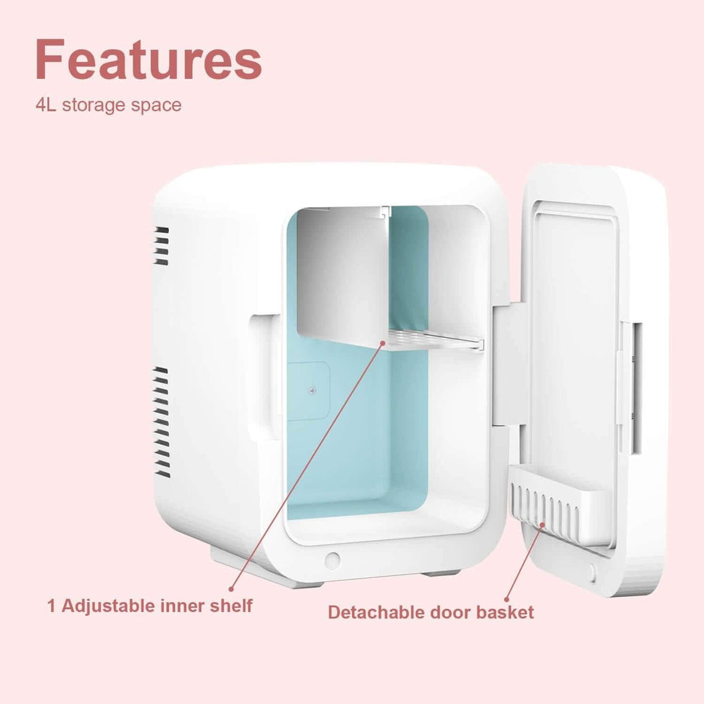 1st Beauty Fridge With LED Mirror Lighted For Skincare | COOSEON®